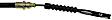 C93943 Parking Brake Cable First Stop Series