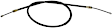 C95371 Parking Brake Cable First Stop Series