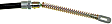 1999 Chevrolet S10 - Parking Brake Cable, 4WD, Without Rpo Code Zr2 (High Wider Package)
