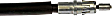 2011 Ram 2500 - Parking Brake Cable, Crew Cab Pickup, 6.7L 6Cyl,  10.5 in. WB