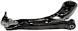 CB60414PR Front, Passenger Side, Lower Control Arm, With ball joint(s), Steel, Premium Chassis Series