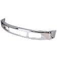 Front Bumper, Chrome, With Molding Holes, Without Mounting Brackets