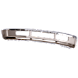 Front Bumper, Chrome, With Molding Holes, Without Mounting Brackets