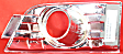 2007-2010 Ford Edge - Front, Passenger Side Fog Light Trim, Chrome, 6 Cyl., 3.5L Engine