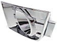 Front, Driver Side Fog Light Trim, Chrome, 6 Cyl., 3.5L Engine