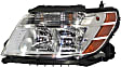 Driver Side Headlight, with Bulb, Halogen, Clear Lens, 6 Cyl., 3.5L Engine
