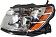 Driver Side Headlight, with Bulb, Halogen, Clear Lens, 6 Cyl., 3.5L Engine