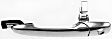 Front, Driver Side Chrome Exterior Door Handle, With Key Hole