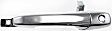 Front, Driver Side Chrome Exterior Door Handle, With Key Hole