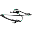 Front, Passenger Side Power Window Regulator, With Motor