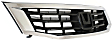 Grille Assembly, Chrome Shell with Paintable Insert