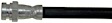 H100950 Front, Driver and Passenger Side First Stop Series Brake Line, EPDM Rubber