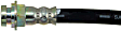 H102471 Front, Driver Side First Stop Series Brake Line, Metal and Rubber