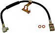 H104352 Front, Driver Side First Stop Series Brake Line, Metal and Rubber