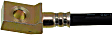 H104353 Front, Passenger Side First Stop Series Brake Line, Metal and Rubber