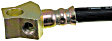 H106330 Rear, Center First Stop Series Brake Line, Metal and Rubber