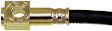 H106343 Front, Driver Side First Stop Series Brake Line, Metal and Rubber