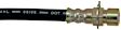 H106345 Rear, Driver and Passenger Side First Stop Series Brake Line, Metal and Rubber