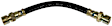 H116678 Rear, Driver and Passenger Side First Stop Series Brake Line, EPDM Rubber