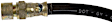 H116678 Rear, Driver and Passenger Side First Stop Series Brake Line, EPDM Rubber