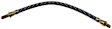 H123781 Rear, Driver and Passenger Side First Stop Series Brake Line, Metal and Rubber