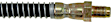 H123781 Rear, Driver and Passenger Side First Stop Series Brake Line, Metal and Rubber