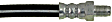 H123796 Rear, Driver and Passenger Side First Stop Series Brake Line, EPDM Rubber
