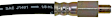 H18167 Front, Driver and Passenger Side First Stop Series Brake Line, EPDM Rubber