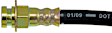 H18167 Front, Driver and Passenger Side First Stop Series Brake Line, EPDM Rubber