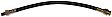 H24115 Front, Driver Side, Lower First Stop Series Brake Line, Metal and Rubber