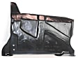 Driver Side Engine Splash Shield, Engine Under Cover