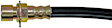 H33675 Rear, Driver or Passenger Side First Stop Series Brake Line, EPDM Rubber