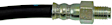 H35016 Front, Driver and Passenger Side First Stop Series Brake Line, EPDM Rubber