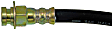 H36091 Rear, Driver or Passenger Side First Stop Series Brake Line, Metal and Rubber