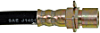 H36569 Rear, Center First Stop Series Brake Line, EPDM Rubber