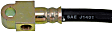 H36569 Rear, Center First Stop Series Brake Line, EPDM Rubber