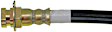 H36604 Rear, Center First Stop Series Brake Line, EPDM Rubber