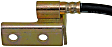 H36620 Front, Driver Side First Stop Series Brake Line, Metal and Rubber