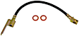 H36621 Front, Passenger Side First Stop Series Brake Line, Metal and Rubber