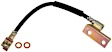 H36645 Front, Passenger Side First Stop Series Brake Line, EPDM Rubber