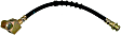 H36659 Rear, Center First Stop Series Brake Line, Metal and Rubber