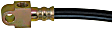 H36683 Rear, Center First Stop Series Brake Line, Metal and Rubber