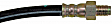 H36696 Front, Driver and Passenger Side First Stop Series Brake Line, EPDM Rubber