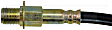 H36696 Front, Driver and Passenger Side First Stop Series Brake Line, EPDM Rubber