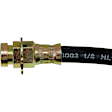 H36721 Front, Driver and Passenger Side First Stop Series Brake Line, EPDM Rubber
