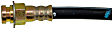 H36849 Rear, Center First Stop Series Brake Line, Metal and Rubber