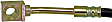 H36957 Front, Passenger Side First Stop Series Brake Line, Metal and Rubber