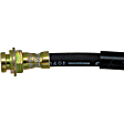 H380040 Front, Passenger Side First Stop Series Brake Line, Metal and Rubber