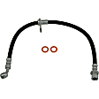 H380062 Rear, Passenger Side First Stop Series Brake Line, Metal and Rubber