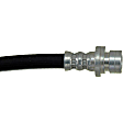 H380062 Rear, Passenger Side First Stop Series Brake Line, Metal and Rubber